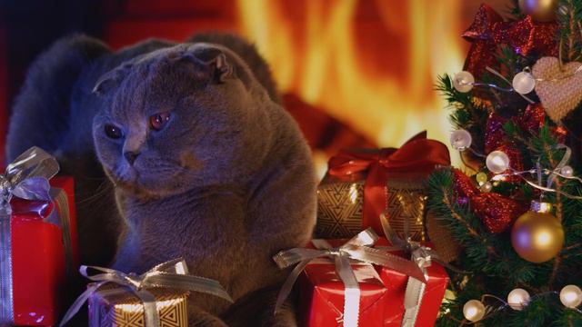 Merry Catmas🎶2024 Merry Christmas✨Piano Melodies to Relax and Delight Your Cats - Sleepy Cat#5 смотреть онлайн