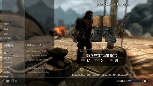 Skyrim Berserk Black Swordsman Armor смотреть онлайн