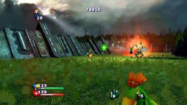 Прохождение Serious Sam 2 Финал 1 [Со сбором всех секретов, Крутая сложность] Крепость Ментала.