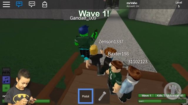ROBLOX Зомби захватили все побег от зомби приключение квадратного героя РОБЛОКС смотреть онлайн
