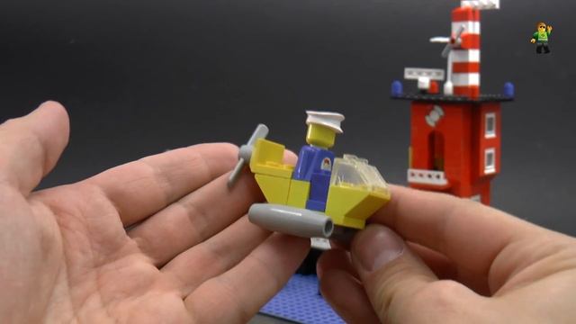 Музей ЛЕГО Обзор раритет 369 COAST GUARD STATION 1976 год смотреть онлайн