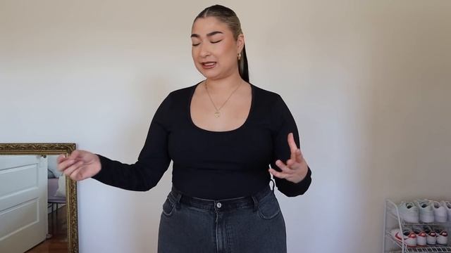 Will ABERCROMBIE JEANS fit a CURVY girl? *wow* | TRY-ON haul смотреть онлайн