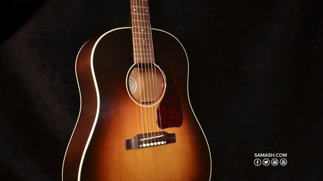 Gibson 2016 J-45 Standard Acoustic Guitar | Quicklook смотреть онлайн