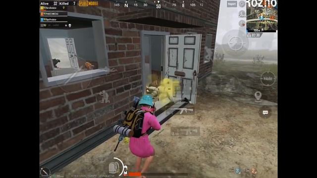 Joined Random Squad With My SUBSCRIBER🔥 | Pubg Mobile | Skeleton Gaming смотреть онлайн