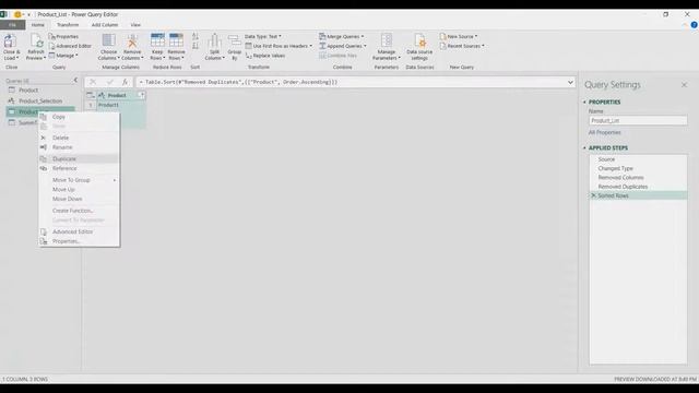 Power Query Data Validation plus List.Sum Formula смотреть онлайн