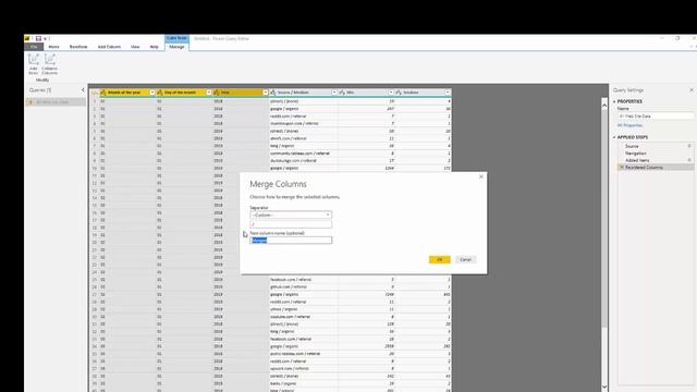Split and Merge Columns in Power BI смотреть онлайн