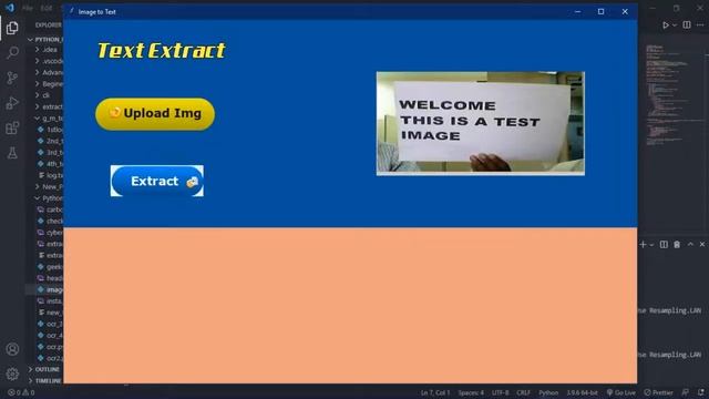 Image to text Extractor using python and tkinter смотреть онлайн