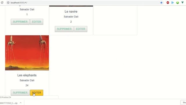 CRUD Vue js 2 смотреть онлайн