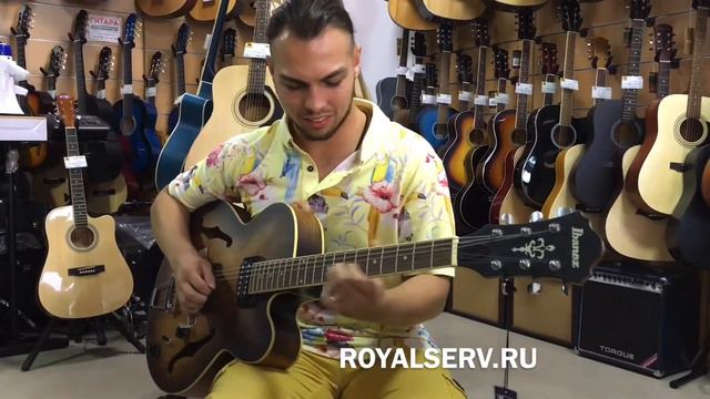 IBANEZ ARTCORE AF55-TF TOBACCO FLAT смотреть онлайн
