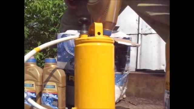 АКПП-полная замена масла SSANGYONG ACTYON-часть 1. смотреть онлайн