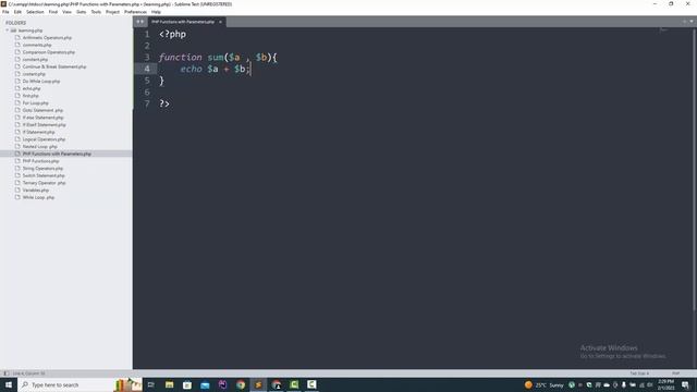 PHP Functions with Parameters Tutorial in Hindi / Urdu смотреть онлайн