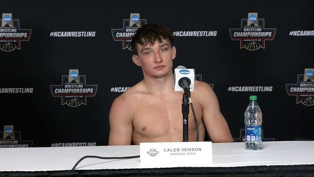 Caleb Henson (Virginia Tech), 2024 NCAA 149-lbs. champion смотреть онлайн