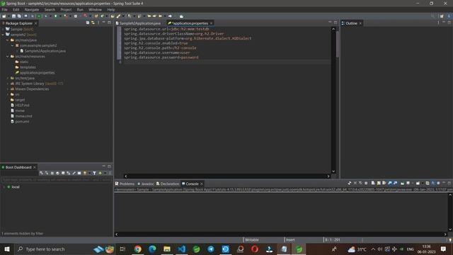 Spring Boot With H2 database Configuration - Explained Easily ! смотреть онлайн