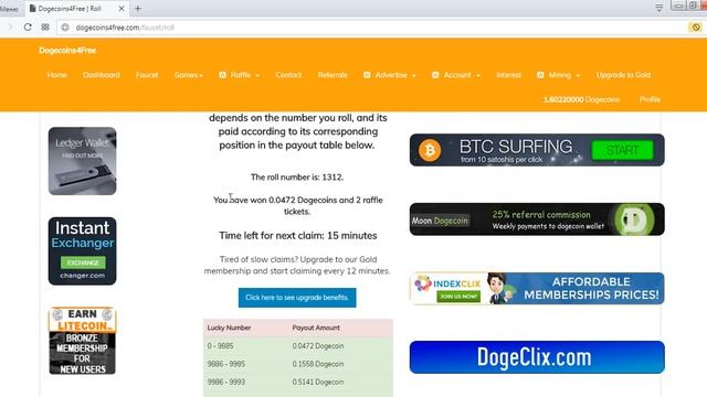 Dogecoin4Free новый догекоин кран смотреть онлайн