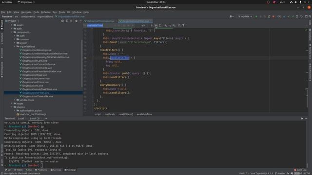 making petproject #57 (laravel + vuejs) | bug fixing, user profile page смотреть онлайн