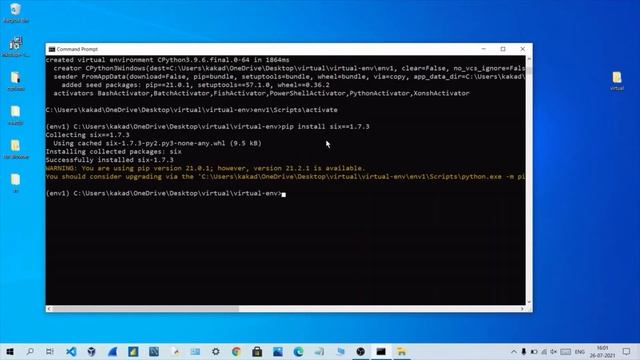 How to create virtual-environments in python смотреть онлайн