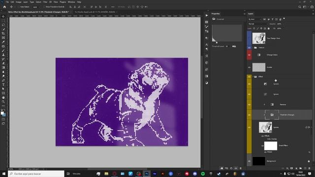 PHOTOSHOP RETRO EFFECT | TEXT EFFECT TUTORIAL