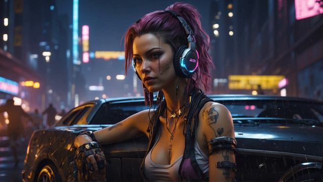 Киберпанк Музыка || Cyberpunk Music Mix 2024 || Bass || Electro ||