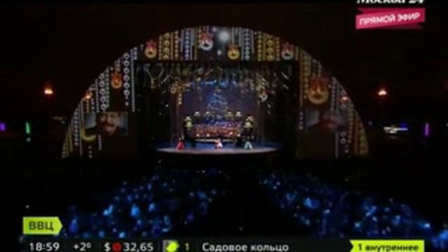 Рождественские Вальсы на ВВЦ - Чайковский Вальс цветов смотреть онлайн