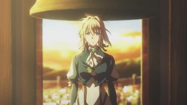 Аниме Клип (AMV) - Заново любить (Вайолет Эвергарден) смотреть онлайн