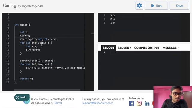 Custom Comparator Sort | C++ STL Series | Episode 12 | Yogesh Yogendra смотреть онлайн