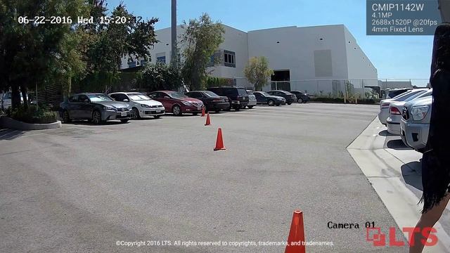 LTS Platinum, Network IP Camera FoV Comparison - 2.8mm, 4mm, 6mm Fixed Lens