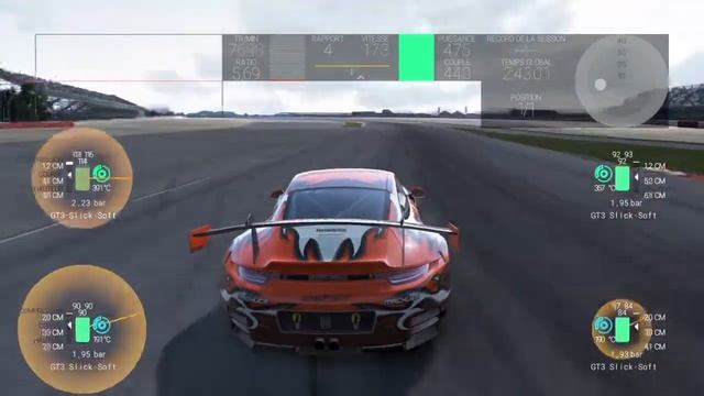 Project CARS Surchauffe pneu av gauche Silverstone смотреть онлайн