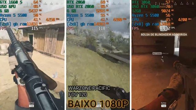 GTX 1660 SUPER VS RTX 2060 VS RTX 3060 COM RYZEN 5 5500 смотреть онлайн