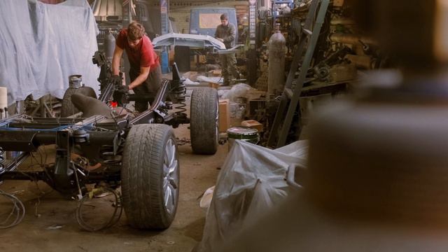 Gelendwagen G55 AMG Сборка рамы.