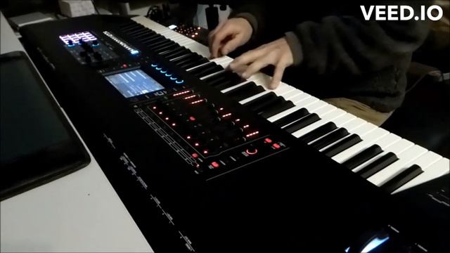 No happy Christmas this year .... Played live on Roland Fantom 8 смотреть онлайн