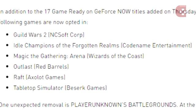 GEFORCE NOW: PUBG Sai do Catálogo e Surpreende NVIDIA смотреть онлайн