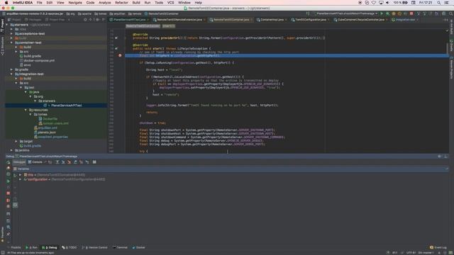 TomEE Arquillian Remote Adapter and Docker смотреть онлайн