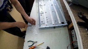 Замена подсветки телевизора LG32LF560V самостоятельно