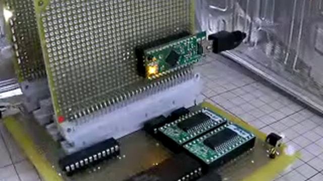Z80 MB IO LATCH test by MONITOR COMMAND смотреть онлайн