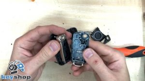 как поменять корпус ключа шкода октавия, суперб, фольксваген пассат,  гольф, джетта, туарег