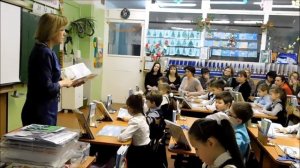 Фрагмент урока обучения грамоте в 1 классе (работа в парах)