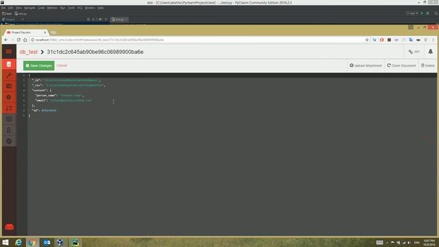 How to delete CouchDB databases and documents with Python смотреть онлайн