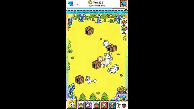 Unicorn Evolution Tapps Game - Gameplay / Walkthrough IOS / ANDROID #2 смотреть онлайн