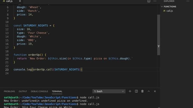 How To Use 'Call' - the JavaScript Built in Function Method смотреть онлайн