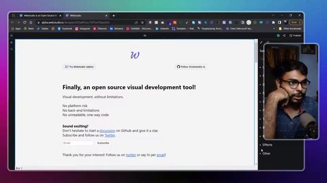 Open source Drag n Drop website builder | Webstudio смотреть онлайн