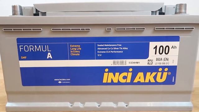 Аккумулятор Inci Aku 100R: обзор аккумулятора смотреть онлайн