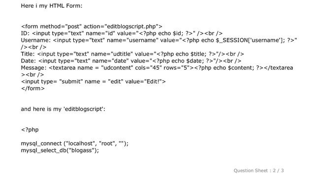 MySQL : Update query PHP MySQL смотреть онлайн