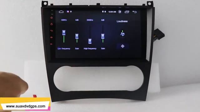 Benz W203 W209 C180 C200 C220 C230 Car radio android GPS смотреть онлайн