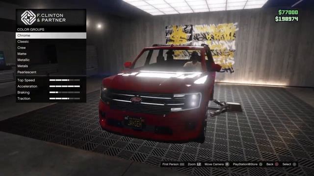 GTA 5 Online: Vehicle Customization - Vapid Aleutian (Ford Expedition) смотреть онлайн