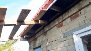 Навес к дому из дерева своими руками (из говна и палок)Навес к дому из дерева своими руками (из говн