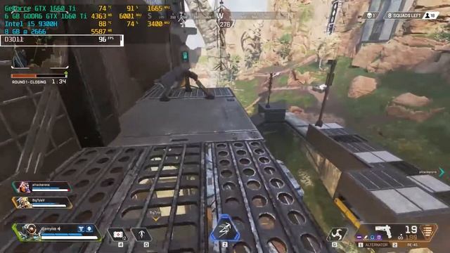 Laptop Gaming Lenovo Legion Y540 - Apex Legends Gameplay & FPS смотреть онлайн