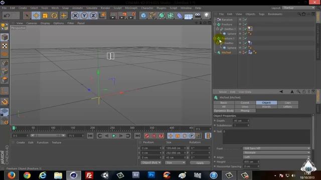 Cinema 4D Tutorial - How To Use Dynamics and Particle Emitters смотреть онлайн
