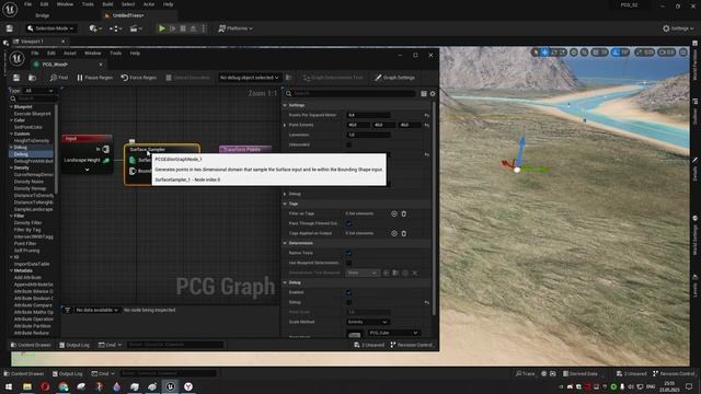 Unreal Engine 5.2 PCG Lesson 1 (Процедурная генерация) смотреть онлайн
