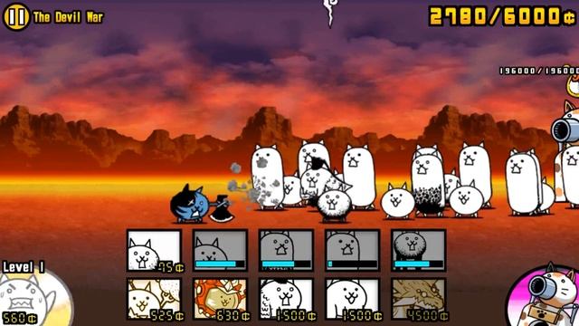 VS Wicked Axe | The Devil War | The Battle Cats смотреть онлайн