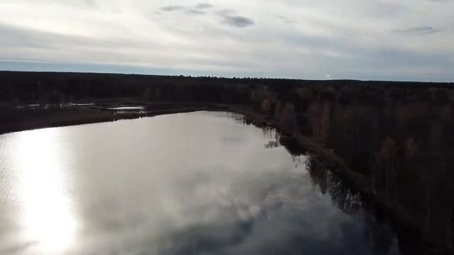 Взгляд на осень в Орловском полесье через DJI GOGGLES с высоты полета MAVIC PRO в разрешении 2,7K смотреть онлайн
